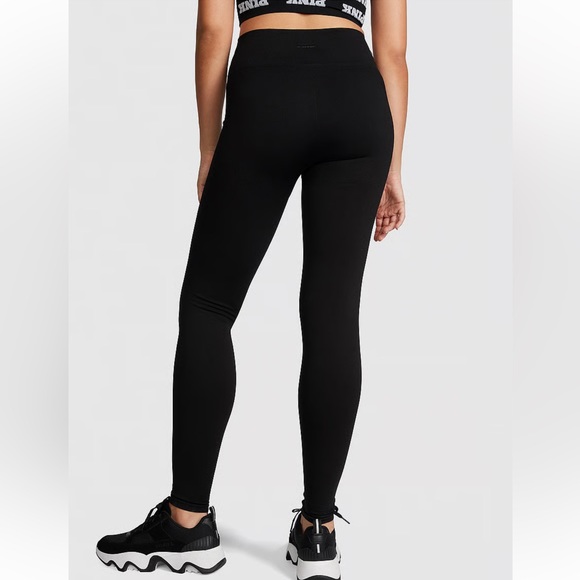 PINK Victoria's Secret Pants - PINK Victoria’s Secret Seamless Classic Leggings Black